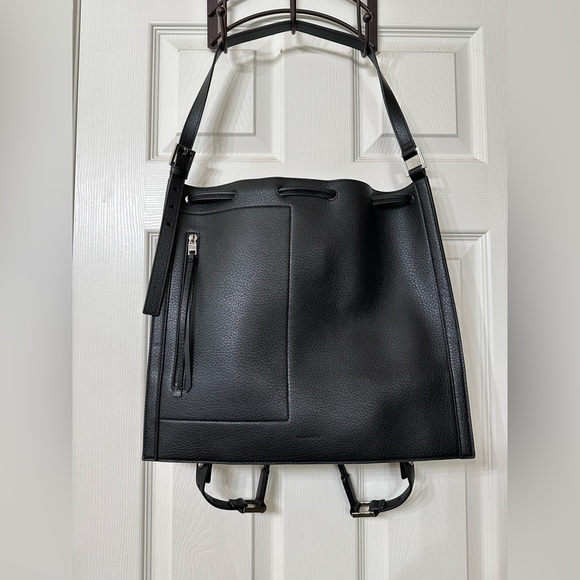 AllSaints Leather Alpha Bag - Picture 6 of 10